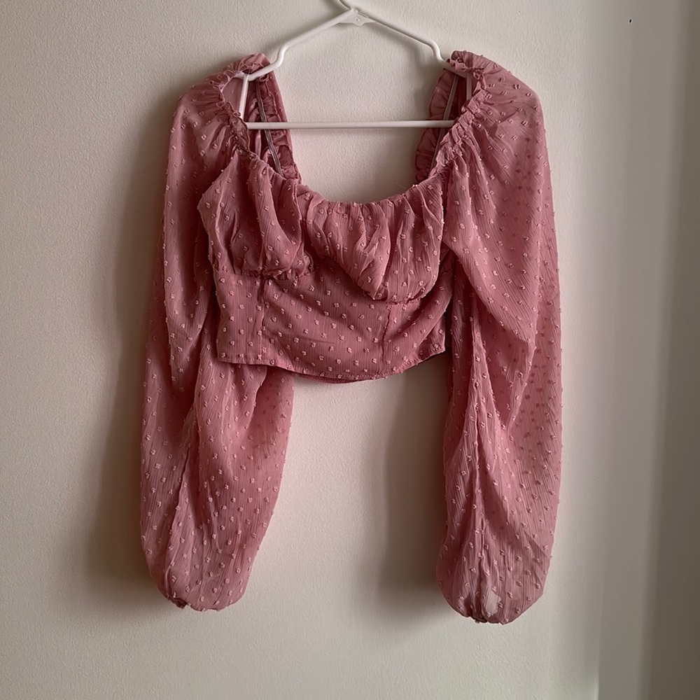 Cute Mauve Long Sleeve